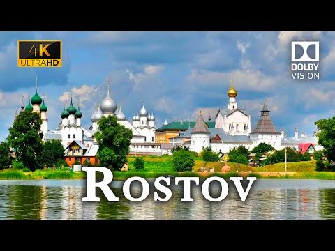 Rostov Russia 🇷🇺 in Stunning 4K Ultra HD HDR 60fps Drone Video