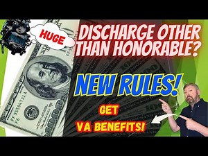 New Rules! VA Disability Benefits for Veterans Discharged OTHER than Honorable? #veteran #vet