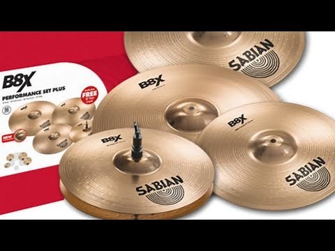 Sabian b8x cymbal pack