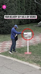 24K views · 76 reactions | Kind-hearted delivery man fixes broken mailbox | Tips & Tricks | Facebook