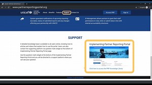 PRP Login and Navigation
