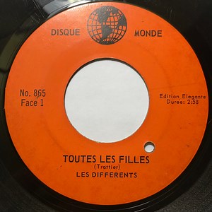 Les Differents - Toutes Les Filles