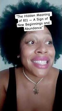 “Why Angel Number 811 Means You’re About to Level Up 🚀”