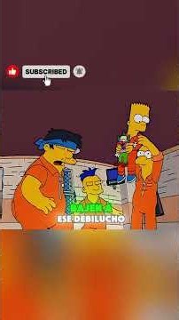 ¡HOMERO AL RESCATE! 😱 El momento en que salva a Bart del peligro (Los Simpson) #shorts