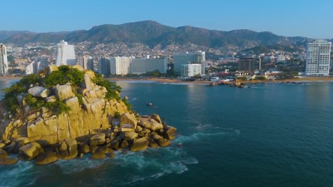 Acapulco: Drone views of Mexico's largest beach resort