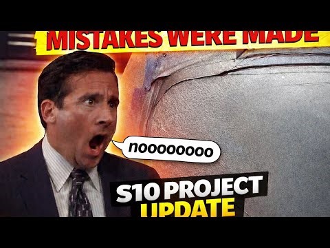 Learning lessons the hard way on our S10 spray paint makeover 