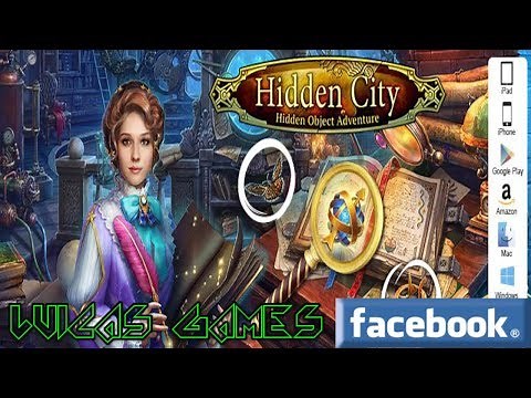 Hidden city Aventura de Objetos Ocultos Juego de buscar objetos Gratis Android, IOS, PC y Facebook
