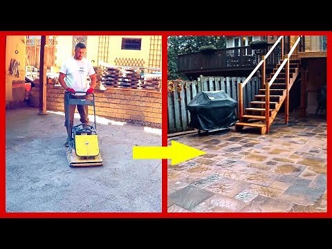 How to Install interlocking stone