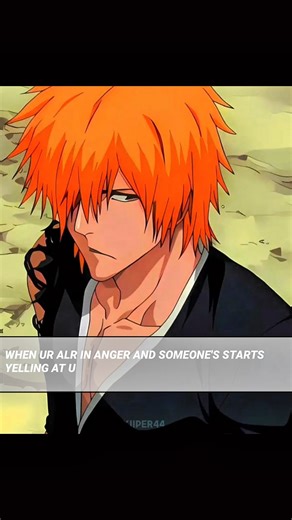 POV: You're Already💢 Angry... Then They Yell 💀#pov #realtable #kurosakiichigo #shorts #fyp #amv