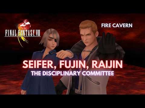 Seifer, Fujin, Raijin - Final Fantasy VIII - Disciplinary Commitee in Action