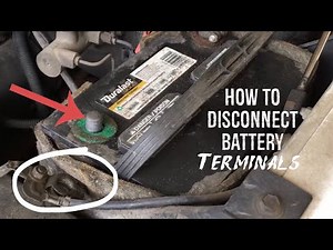 How to Disconnect Battery Terminals (QUICK & EASY)