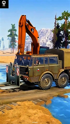 Extreme MudRunner Offroad Gameplay | Deep Mud & Truck Driving Challenge! #mudrunner #shorts