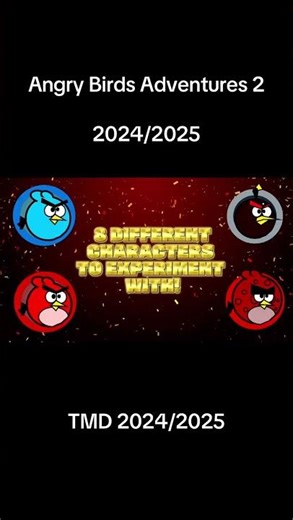 Angry Birds Adventures 2 2024/2025 #games #foryou #angrybirdsadventures #shorts