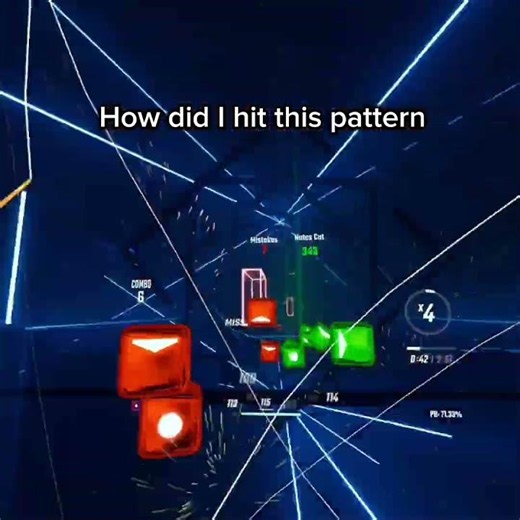 How did I do this!? #beatsaber #gaming #vr