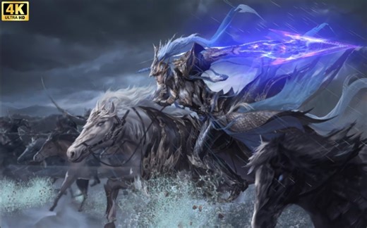 4K120【势若万钧*文鸯】新旧两版修复动态壁纸 | 三国杀