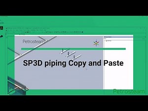 SP3D piping Copy and Paste I SP3D some useful tips I contact for full course I Practically working I