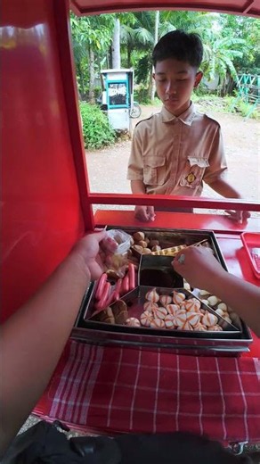 POV local spicy streetfood seller viral in Indonesia #food #pov #foodcarts #meatballs #foodshorts