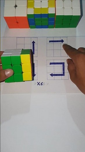 Rubik's Cube magic tricks solve 🤯