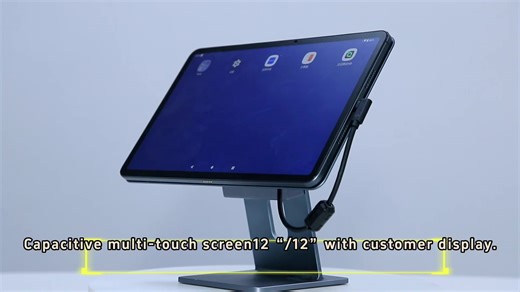 Micropos P11 10-inch Android 13/14 Tablet Mobile POS System with NFC WiFi Receipt Printer 128G SSD 8GB RAM