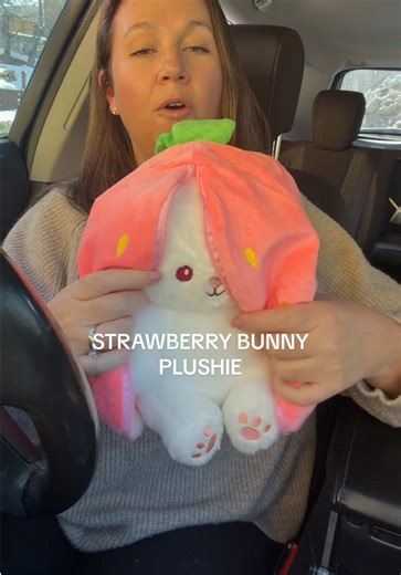 Not your basic Easter bunny 🐰🍓 This strawberry bunny Easter plush is soft, huggable, and the cutest twist on a classic Easter stuffed animal. Perfect for Easter baskets, spring gifts, or adding something different to your Easter bunny decor. #EasterPlush #EasterBunny #EasterBasketIdeas