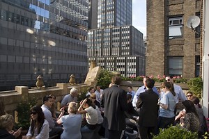 Bookmarks Rooftop Lounge at the Library Hotel | Bars in Midtown East, New York