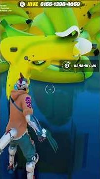 Fortnite | How To Get The “Banana Pistol” Custom Weapon In 1v1 With Every Gun (‪@hivecr8‬)