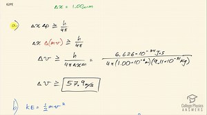 OpenStax College Physics Solution, Chapter 29, Problem 62 (Problems and Exercises)