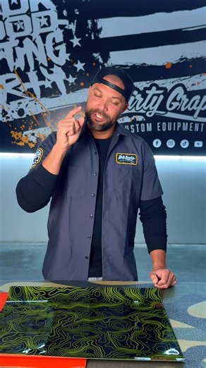 SHEETZ! Same Heavy Duty material designed to be trimmed to fit what you want. All designs and finish options available so you can also match up to your wrapped equipment. 🤙🏼 #dirtygraphix | Dirty Graphix