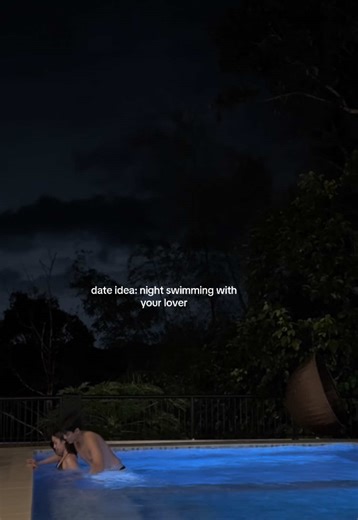 Unique Date Ideas: Night Swimming with Your Love