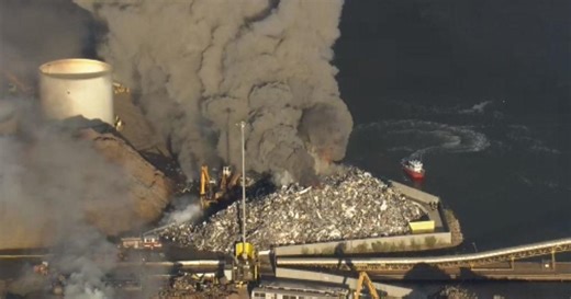 Oakland scrap metal recycler fire not the first to impact East Bay air quality