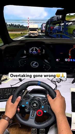 ETS2 Driving in Traffic Gameplay | Ep.35 | Euro truck simulator 2 #ets2 #g29 #shorts