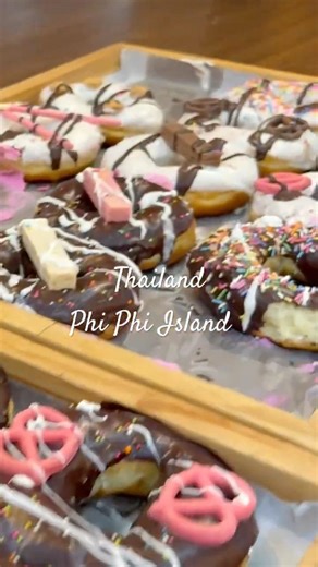 68. Donuts in Paradise | Phi Phi Island Street Food 🌊