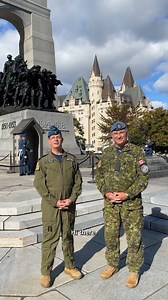 8.6K views · 216 reactions | Back in October, the Royal Canadian Air Force Commander and Command Chief Warrant Officer visited RCAF members who were chosen for the National Sentry Program. They discuss the importance of the Sentry Program and why we remember on Remembrance Day. This video was filmed prior to the start of the annual poppy campaign, as such neither the RCAF Commander, LGen Kenny, nor Command CWO John Hall were wearing one at the time. | Royal Canadian Air Force | Facebook