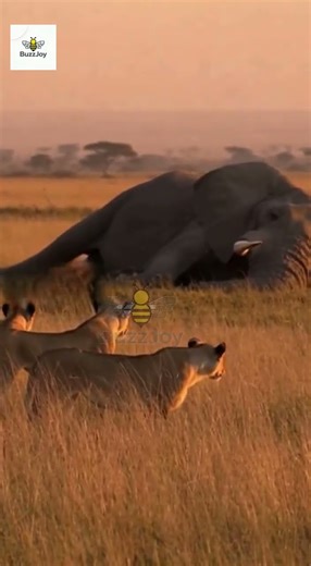 Elephant's Loud Fart Scares an Entire Pack of Tigers 🐘💨
