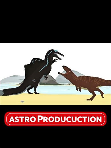 spinossaurus vs carcharodontosaurus #dinosaur #prehistoric ‪@Dino-Rex-1‬ ‪@ocelote‬