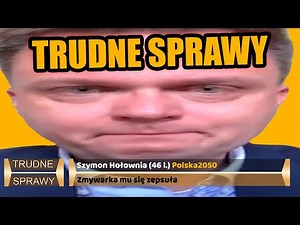 Szymon Hołownia and his dishwasher - Difficult Cases #1