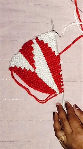 Woollen doormat design/thalpose design/ दो रंग से बनाएं पायदान आसानी से बनाएं #khesari #doormat