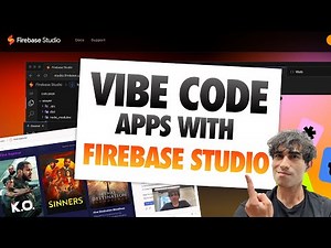 Vibe code apps with Firebase Studio - Build a Movies app with Auth, Favorites and AI recommendations