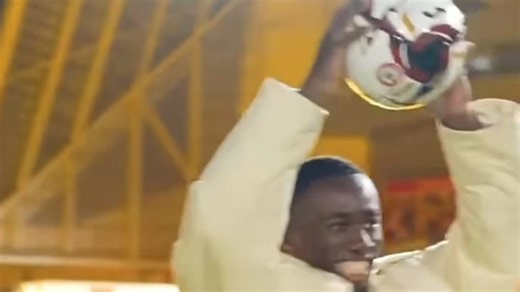 Premier League star uses stadium for epic gender reveal by hurling ball into net