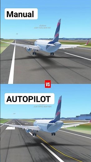 Autopilot VS Manual LANDING in Infinite Flight Simulator Android Gameplay #flightsimulation