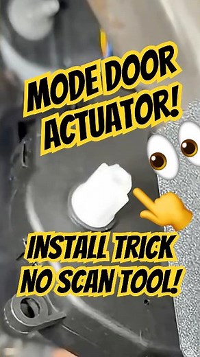 Ford F-150 Mode Door Actuator (No Scan Tool) FAST & EASY ✅