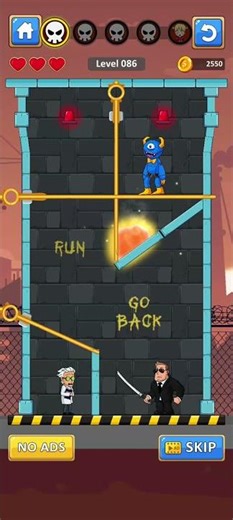 Blue Monster Pin Lvl 86 gameplay (iOS Android)