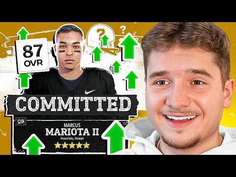 I Put a 5-Star QB on a 1-Star School!