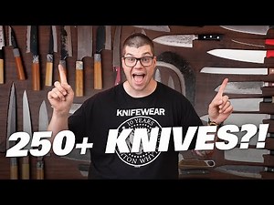 The World's Biggest Japanese Knife Collection (Probably)