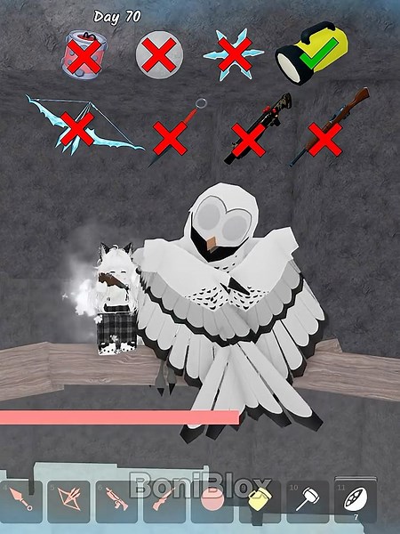 Wake The Owl Up 🦉 ❄️ 99 nights in the forest #99nightintheforest #99nights #roblox