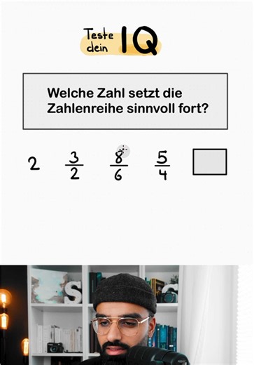 IQ Test: Zahlenreihe fortsetzen — Einstellungstest Aufgaben