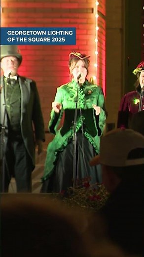 Georgetown Lighting of the Square 2025: Sights and Sounds