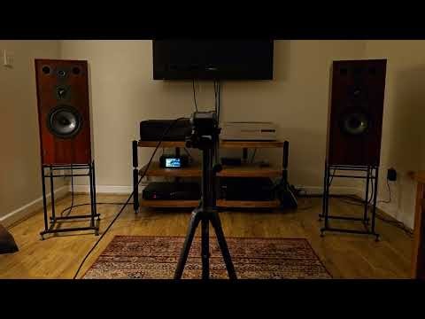 Rega Elex R. Bluesound Node Icon. Spendor SP1 2R speakers. Sting.