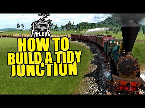 How to build a clean junction | Transport Fever 2 Mainline #10
