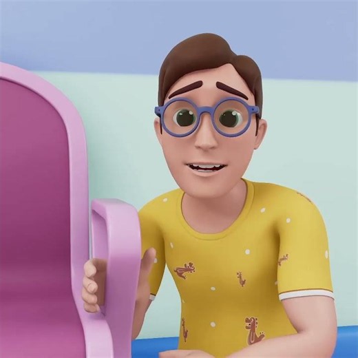 Little helps big stand up tall! 🙃🔄 The funny opposite world! #NurseryRhymes #KidsAnimation #shorts